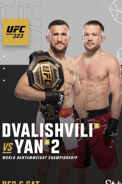 UFC 323: Dvalishvili vs Yan 2