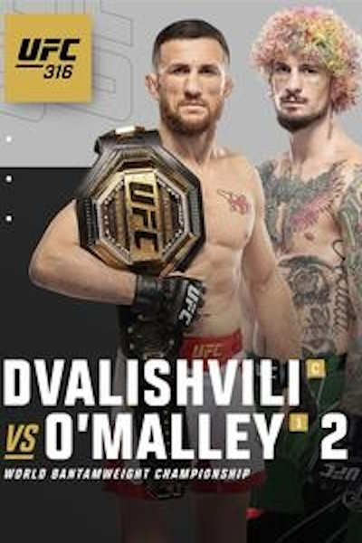 UFC 316 Dvalishvili vs O Malley 2